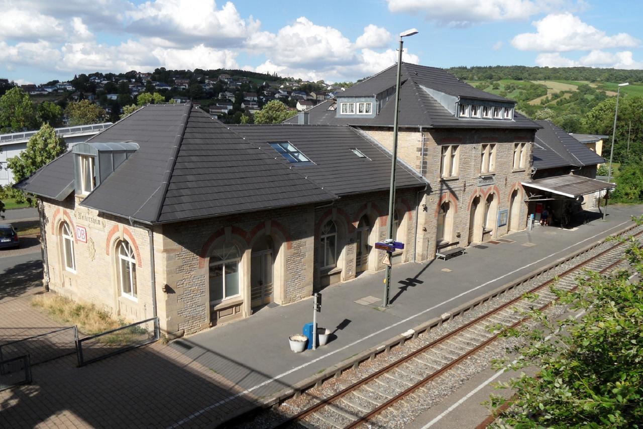 Im Bahnhof - Gaestezimmer - Weikersheim Exteriér fotografie